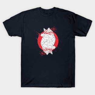 japan wolf illustration T-Shirt